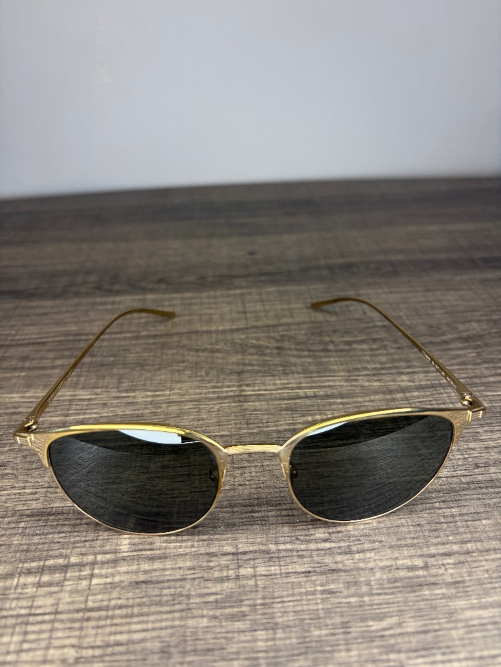 Saint Laurent SL 148 T Titanium Aviator Sunglasses